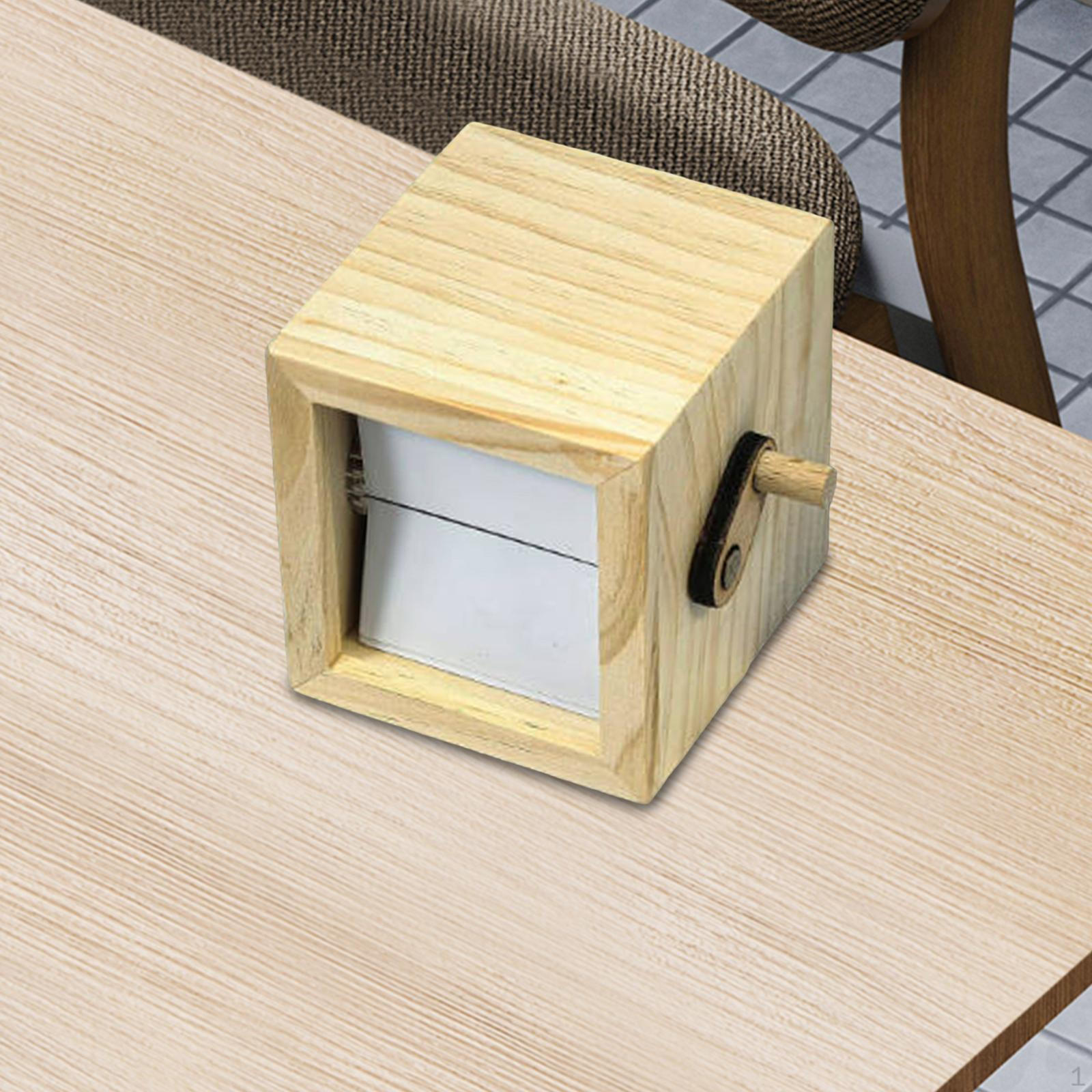 

Фотоальбом с переворачивающейся рамкой для книги, дисплей, коробка, анимационная машина, декор стола, украшение, альбом, движение рук для 8 Piece Light Brown