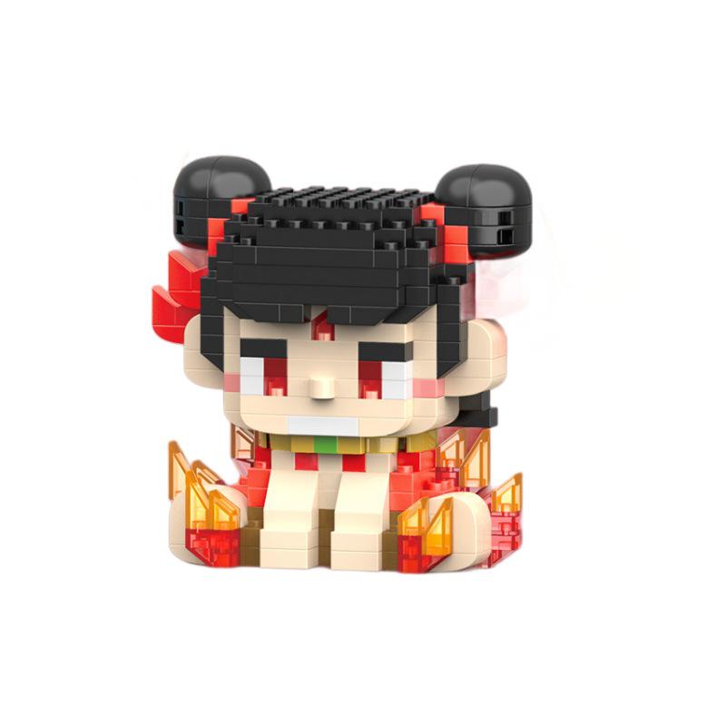 Nezha Ao Bing Kompatybilne Kreskówkowe Klocki Budowlane i Ozdoby