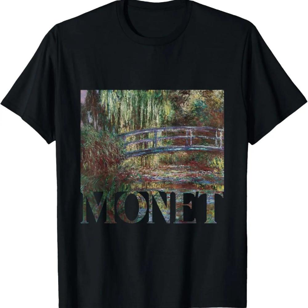 

Monet Water Lily Pond T-Shirt XXXXXL чёрный