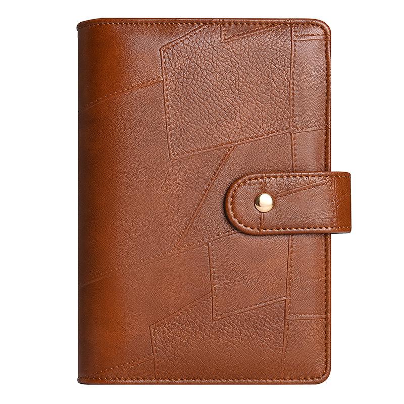 A5 Large Capacity Removable Loose-Leaf Notebook: Simple Design for Students