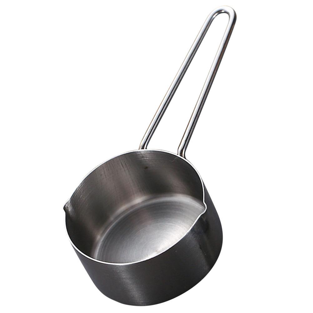

Baking Tools Kitchen Stainless Steel Measuring Cup Spoon Seasoning Scale (1/4cup 60ml) Cat Cups Reusable Teacups Measuring Cup серебряный