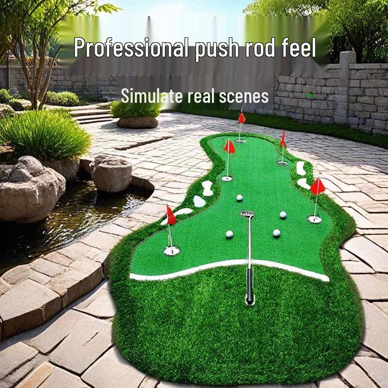 Indoor Outdoor Golf Putting Practice Mat