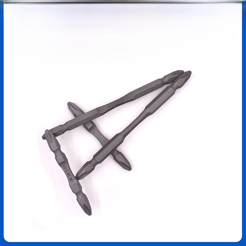 Phosphated Gray Hexagonal Electric Screwdriver Head in Hardened Taiwan S2 Steel for Wind Power