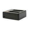 Battery Charger for EKEN SJ4000/H9R Waterproof Camera with Double Slot Battery Charger and Mounting Bracket Charging HUb