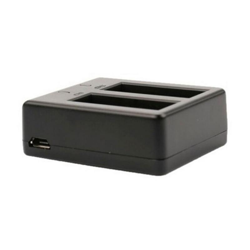 Battery Charger for EKEN SJ4000/H9R Waterproof Camera with Double Slot Battery Charger and Mounting Bracket Charging HUb