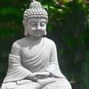 9palcová vintage zahradní socha Buddhy vnitřní venkovní zahrada zenový buddhismus figurka socha dekorace pro domov kancelář obchod ozdoba