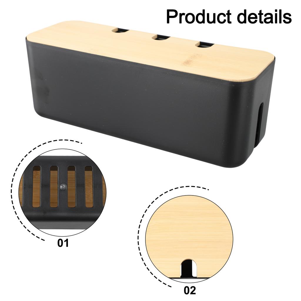 Innovatives Design Datenkabel-Managementbox zur Reduzierung von Kabelsalat
