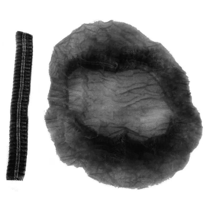 100 pz/confezione cuffia da bagno monouso copricapo per capelli rete bouffant antipolvere antipolvere cuffie traspiranti doccia bagno cappelli cucina