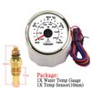 Tilpasset 10mm 14mm 17mm 21mm Temperatursensor+52mm Vandtemperaturmåler Universel til Båd Bil Auto Motorcykel Termometer
