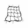 2pcs High Elastic Rubber Bungee Cargo Net 30x30cm Size Helmet Mesh Net  For Luggage