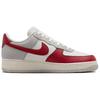 Nike Air Force 1 07 LV8 Gym Red Toe Men Sneakers Light-Iron-Ore Pale-Ivory Phantom HJ9094-012