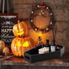 Coffin Shape Black Tray Storage Box Gothic Home Wood Tray Halloween Decoration Birthday ChristmasThanksgiving Day Present Gift