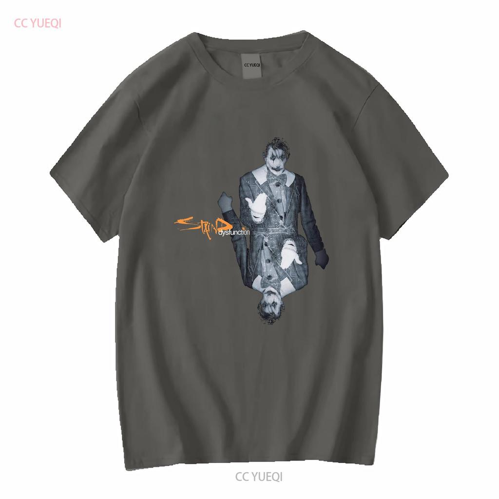 Staind Dysfunction T-Shirt Baumwolle Schwarz Unisex Alle Größen S Bis 5XL Be131 Vintage Gewaschen Mode Vielseitiges Oberteil Für Den Alltag