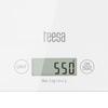 Teesa Lcd White Glass Kitchen Scale With Tare
