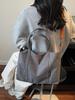 Trendy Lightweight Canvas Crossbody Bag - Large Capacity, Versatile Korean Style 2025