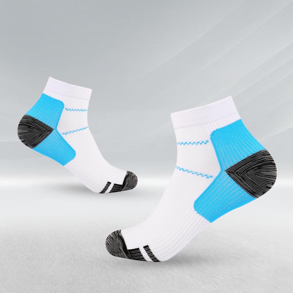 Men's and Women's Compression Crew Socks Outdoor Sports Socks Basketball Running Badminton Tennis Pickleball Socks