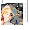 Colorful Printing Patterns Square Edge Pattern Casing Plated Phone Shell Luxury Plating Soft Phone Case for Huawei Honor Xiaomi Redmi