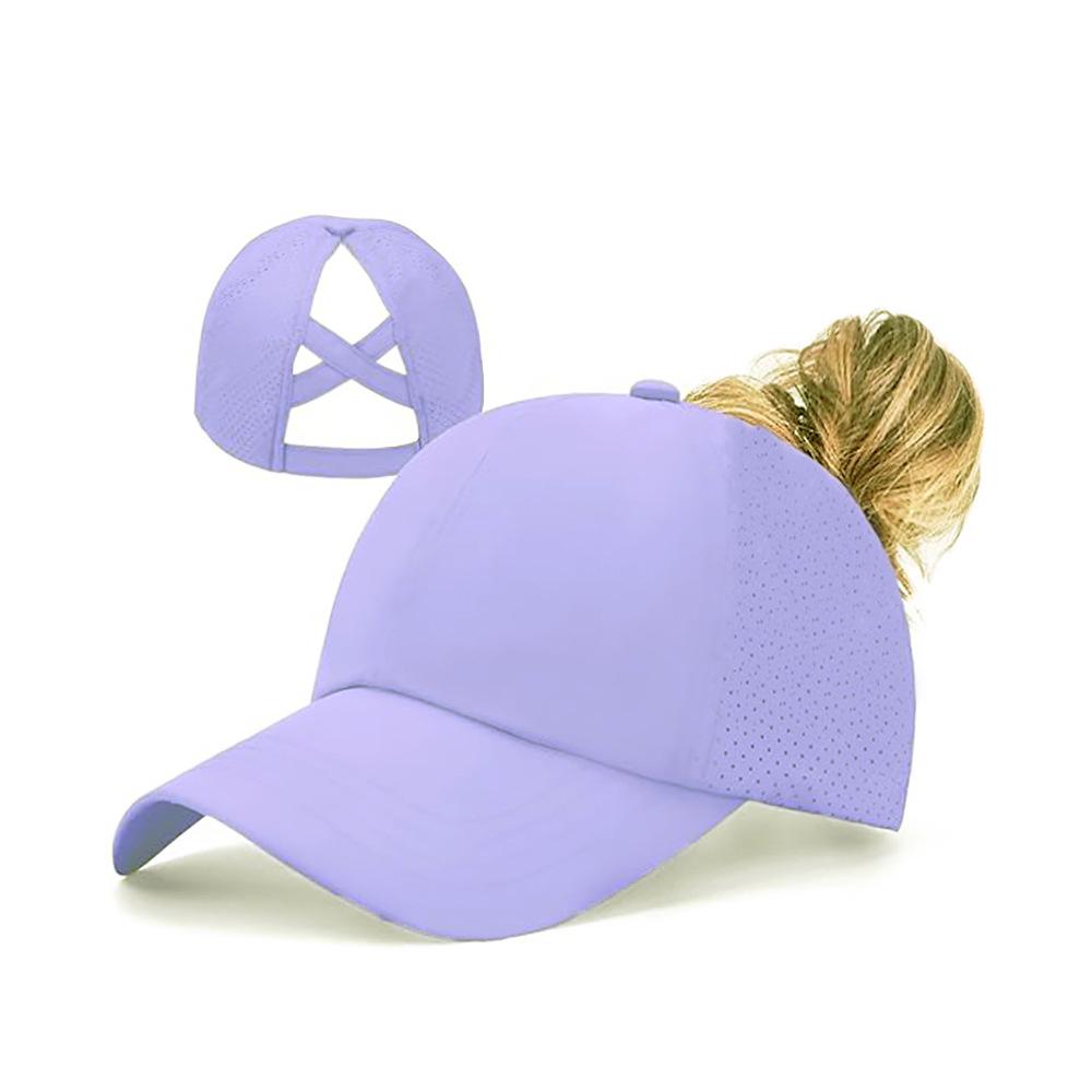 Women's Mesh Quick-Dry Ponytail Baseball Cap - Spring/Summer Outdoor Sun Protection Hat