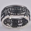 WOSIKATE Vintage  CopperPlated Ring For Men Creative Thai CopperRing Fashion Jewellery Index Finger Ring