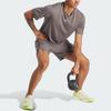 Adidas Hiit Workout 3-Stripes Quick-Dry Fitness Short Sleeve T-Shirt Men Tops Charcoal-Grey IS3720