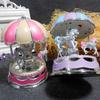 Cartoon Carousel Music Box Exquisite Horse Music Box Romantic Carousel Ornaments  Birthday Gifts