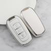 Geely Vision Car Key Cover, Soft Rubber Protective Shell for 2015-2020 Models.