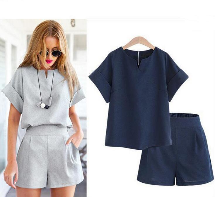 Short Pants Linen Clothes Suits at 