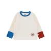 Youyou Boys' Fall Crewneck Long-Sleeve Cotton-Blend Tee