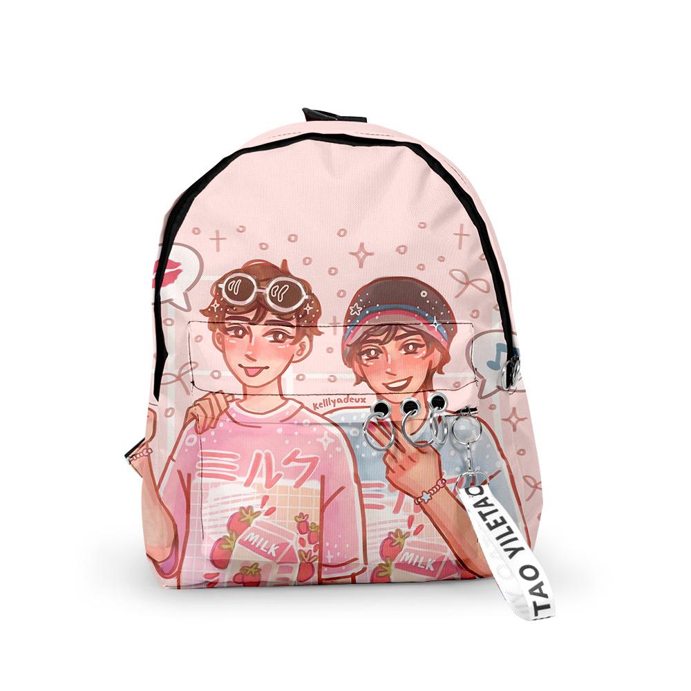Classic Novelty GeorgeNotFound Backpacks Boys/Girls pupil School Bags 3D Print Keychains Oxford Waterproof Cute Small Backpacks