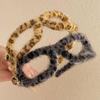 2024 Leopard Print Plush Glasses Headband: Women's High Fashion, Versatile Autumn/Winter Hair Accessory