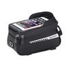 Mountain Bike Top Tube Frame Bag with Touch Screen Phone Holder