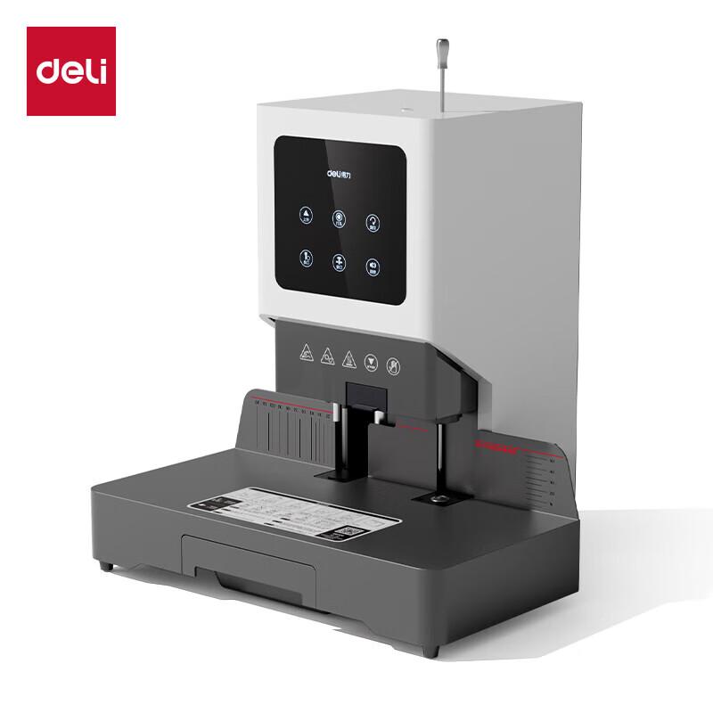 Deli 55mm Electric Financial Document Binding Machine