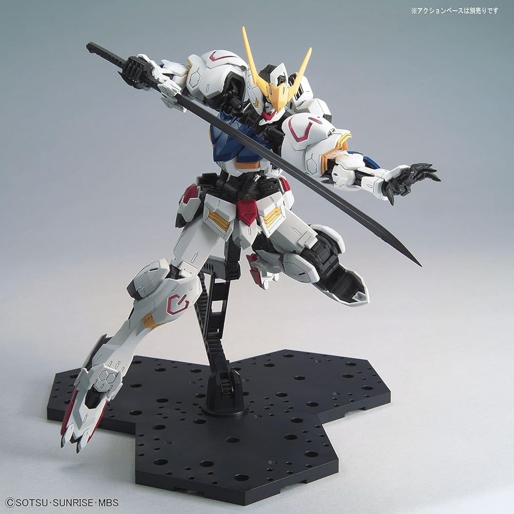 Bandai Spirits MG Gundam Barbatos 1/100 Scale Color-Coded Plastic Model Mobile Suit Gundam Iron-Blooded Orphans