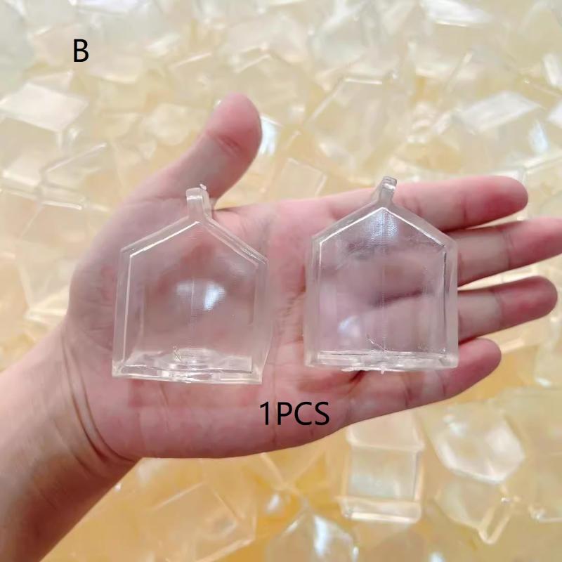 Clear Soft Plastic Empty Ball Shell DIY Maltose Squeeze Ball Skin Handmade Making Parts Stress Relief Toy Accessory