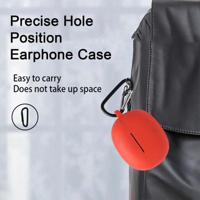 Kopfhörer Fall für Realme Knospen T100 Drahtlose Bluetooth-kompatibel Headset Schutzhülle Silikon Soft Shell Anti-dropping Voll Schutz kopfhörer