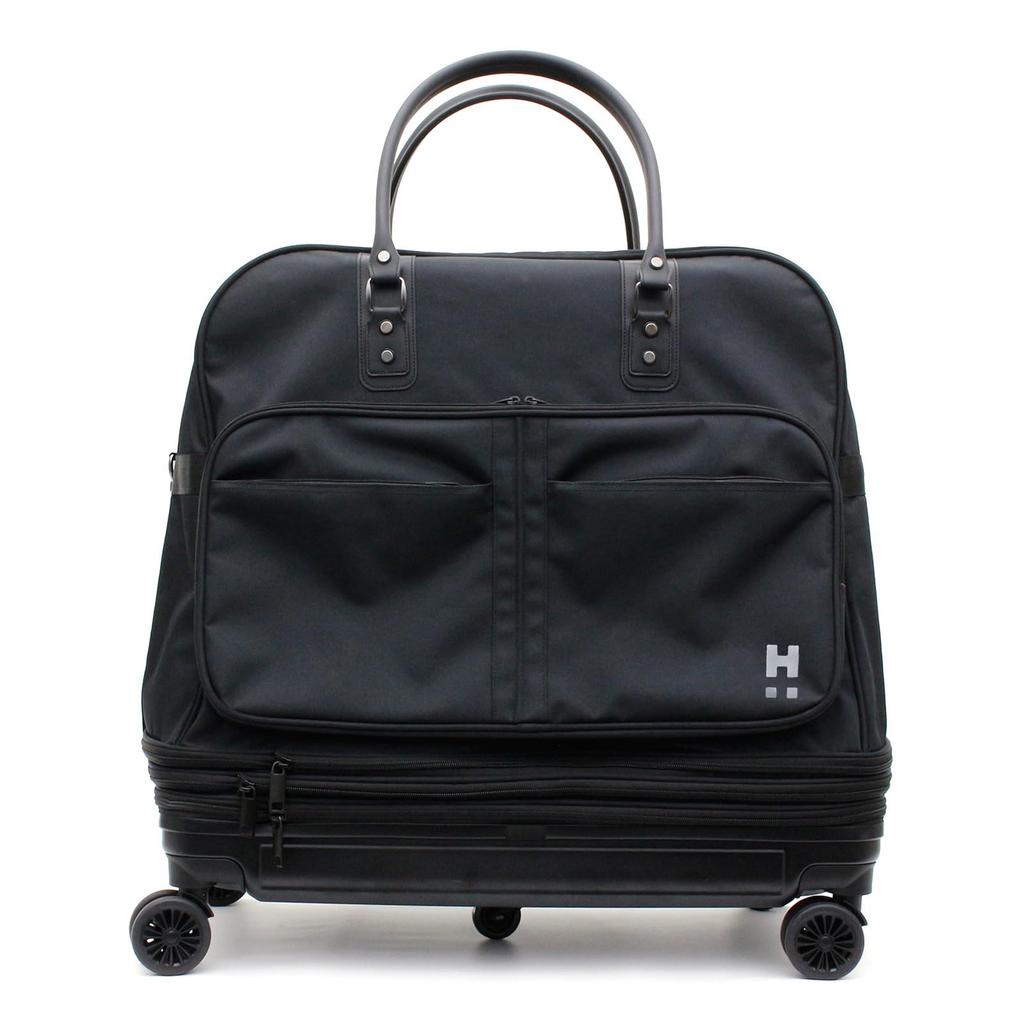 Available In 4 Stable Running with 9 Wheels and 5 Casters Giant Carry Bag Monster Suitcase Black [Siffle] Flexible! Capacities! 3.9kg