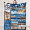 Mixed Color Knit Fabric Flannel Throw Blanket for Dad Active Printing Contemporary Style All Seasons Warm Comfort Soft Blanket