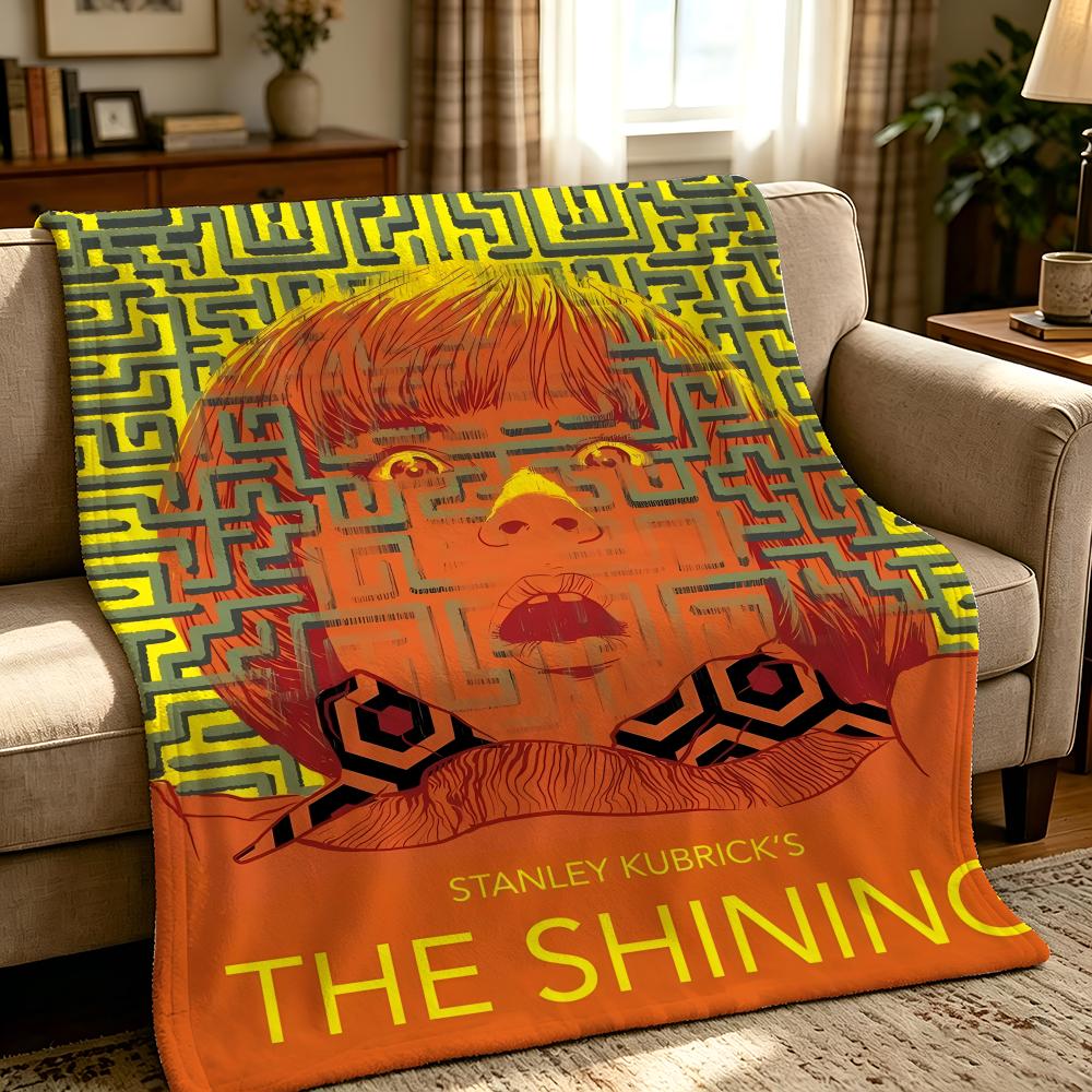 movie T-The Shining-g Throw Thick Comfort Flannel Quilt, Multi-scene Use Indoor Outdoor Daily Nap