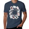 Falling Cards Tshirt Plus Size Solid Color Tshirt