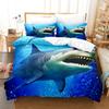 Animal Shark Bed Linens Bedding Children Winter Duvet Cover Sets Kids,twin Full Queen King Bedroom Set Housse De Couette