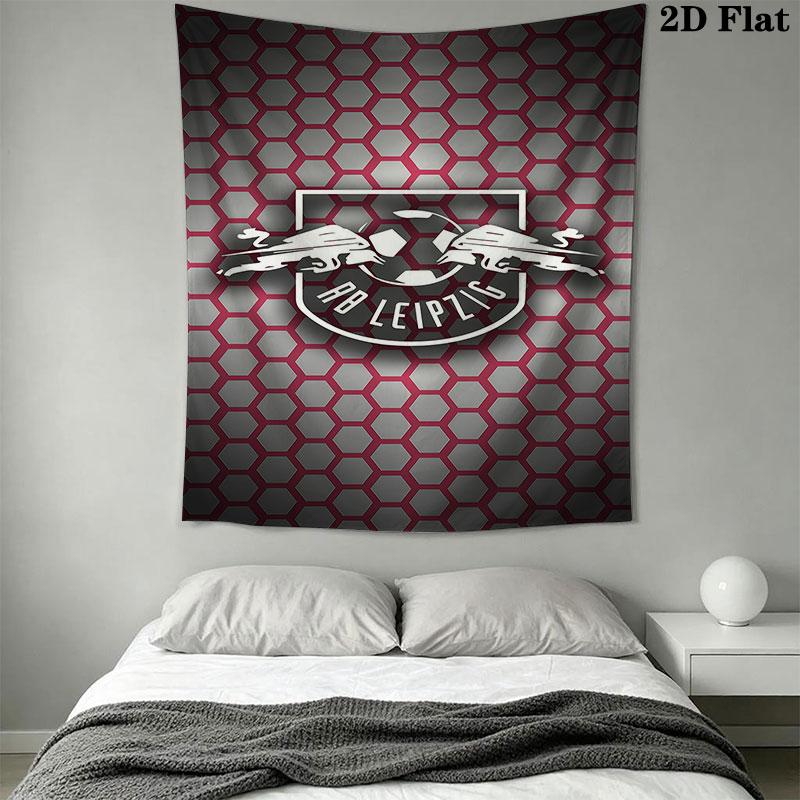 RB Leipzig logo Wall Hanging Printed Fabric Blanket Decorative Tapestries for Bedroom Living Room Home Decor