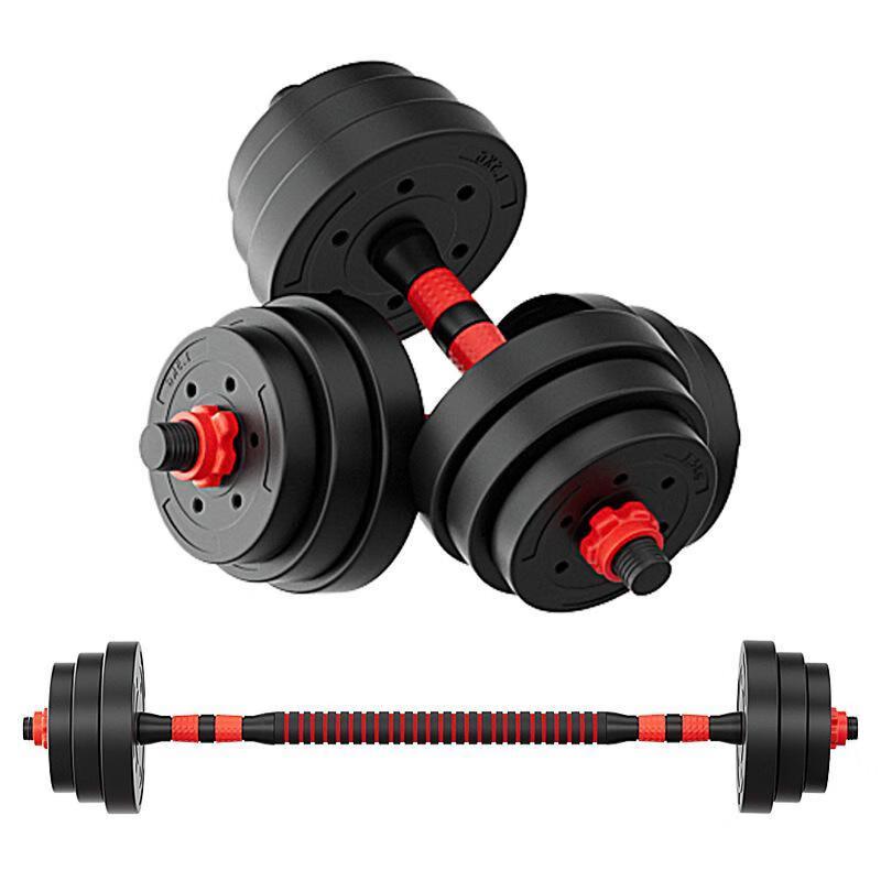 WEZHO Eco-friendly Adjustable Dumbbell Barbell Kettlebell Set