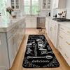 Anti-slip Kitchen Floor Mat Home Entrance Doormat Decor Hallway Balcony Runners Rugs Laundry Room Floor Mat Living Room Carpet