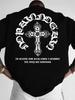 Unisexs Gothic Streetwear Tshirt Ornate Cross Circle Script Graphic 3d Print Breatha Quickdry Leisure Parentchild Clothing