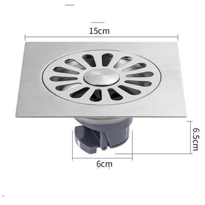 CHENDU Bathroom Side Drain Floor Drain (2-Pack)