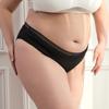 CFSC Women's Large Size Underwear Solid Color Print Underwear