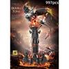 Moc Lord Movie Rings The Fell Beast Magic Tower Building Blocks Creative Assemble Bricks Toys Gift For Kids