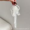 Korean Pearl Lace Bow Pendant Keychain Charm