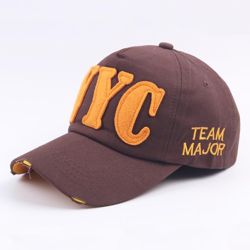 Summer NYC Baseball Cap Women's Outdoor Sun Hat Sun Hat Fashion Adult Cap Sunscreen Youth Hat