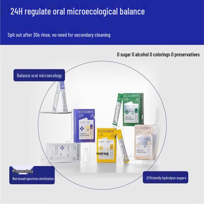Baixi Portable Mouthwash - White Peach
